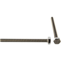 Болт с шестигранной головкой, с полной резьбой ЕВРОПАРТНЕР DIN 933 нержав. сталь, 6х70 мм, 4 шт. G2 3267 1