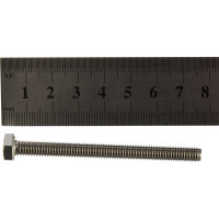 Болт с шестигранной головкой, с полной резьбой ЕВРОПАРТНЕР DIN 933 нержав. сталь, 6х70 мм, 4 шт. G2 3267 1