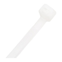 Нейлоновый хомут стяжка DolleX 4,8х250 мм, уп. 100 шт., белый SN-526