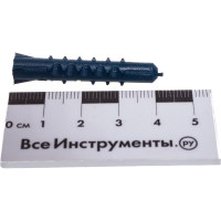 Распорный дюбель с шипами BEFAST синий цвет 6х40 1000 шт. K060401000BS K060401000BS