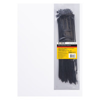 Хомут STEKKER NYCT47-350 нейлоновый 4.7x350 мм, 90 мм, нагрузка 22 кг, черный, 100 шт в упак 32790