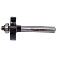 Фреза кромочная фальцевая с нижним подшипником серия 1023 (33x10x50 мм; хвостовик 8 мм) Росомаха 802308