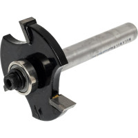 Фреза кромочная фальцевая с нижним подшипником серия 1023 (40x6x50 мм; Z3; хвостовик 8 мм) Росомаха 802315