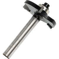 Фреза кромочная фальцевая с нижним подшипником серия 1023 (40x6x50 мм; Z3; хвостовик 8 мм) Росомаха 802315