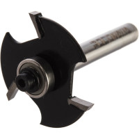 Фреза кромочная фальцевая с нижним подшипником серия 1023 (40x3x50 мм; Z3; хвостовик 8 мм) Росомаха 802312