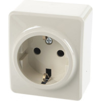 Розетка ЭРА 11-2203-02 2P E Schuko, 16A-250В, IP20, ОУ, Эксперт, сл.кость Б0020686