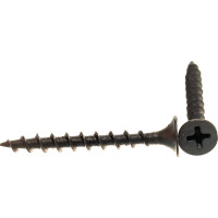 Саморез по дереву для ГКЛ Метизный двор 3,5x35, крупная резьба, оксидированный, 500 шт. 4607159062475