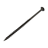 Саморез по дереву для ГКЛ Метизный двор 4,2x90, крупная резьба, оксидированный, 100 шт. 4690441017451
