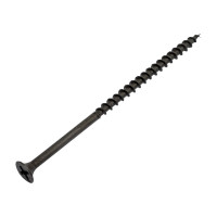 Саморез по дереву для ГКЛ Метизный двор 4,2x90, крупная резьба, оксидированный, 100 шт. 4690441017451