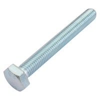 Болт с шестигранной головкой Метизный двор 10x80 DIN 933, 100 шт. 4607159065254