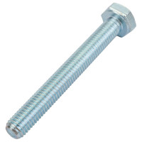 Болт с шестигранной головкой Метизный двор 10x80 DIN 933, 100 шт. 4607159065254