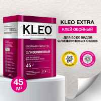 Обойный клей для флизелиновых обоев KLEO сыпучий 030 EXTRA 45