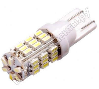 Skyway автолампа диод t10 w5w 42 smd диодов 1-конт белая s08201120