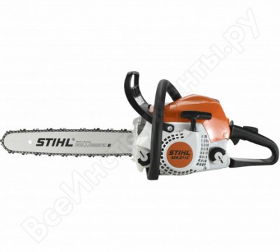 Stihl бензопила ms 211 c-be 14 дюйм 11392000377