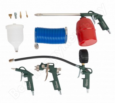 Metabo набор пневмоинстр. lpz 7 set 601586000