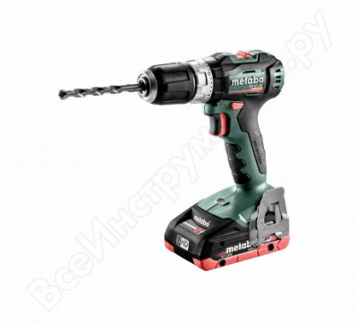 Metabo sb 18 l bl аккуд.шпв.2х4.0 lihd,кейс 602331800