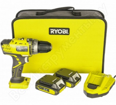 Ryobi 14.4в компактная дрель-шуруповерт r14dde-ll25s