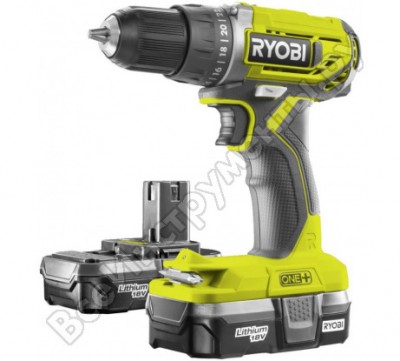 Ryobi one+ дрель-шуруповерт r18dd2-213s 5133004374