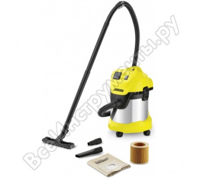 Karcher хозяйственный пылесос wd 3 p premium 1.629-891