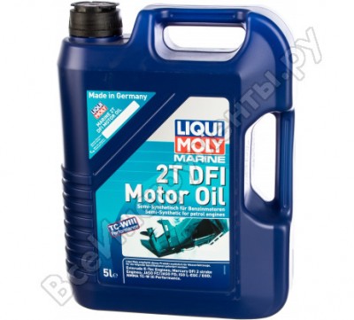 LIQUI MOLY П/с. мот.масло д/водн.техн. Marine 2T DFI Motor Oil 5лМ 25063