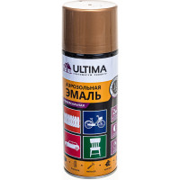 Аэрозольная краска ULTIMA RAL 1018 МЕДНЫЙ МЕТ 1018 универсальная 520 мл ULT045