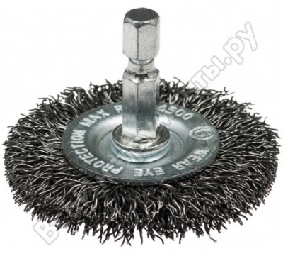 Щетка дисковая по нержавейке 75 мм, 30 шт для дрелей Профоснастка 20902006