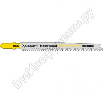 Metabo t234x25 пилок по дер.,ДСП,91мм прогр. hcs 623617000