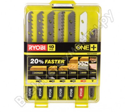 Ryobi Набор пилочек для лобзика 10шт 5132002812