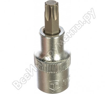 Topex головка сменная torx 1/2 t50 x 60 мм 38d807