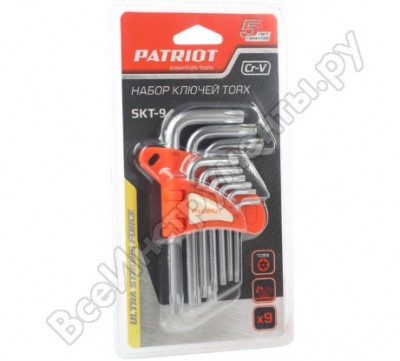 Набор ключей torx Patriot SKТ-9 350002004