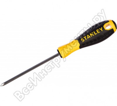 Stanley отвертка essential под шлиц ph1x100mm stht0-60308