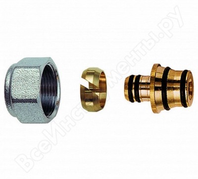 FAR Концовка для м/п труб 16,8х2,5 с накидной гайкой М24х19 FC 6055 150200