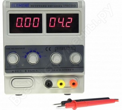 ELEMENT Лабораторный блок питания 1502DD 15303