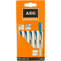 AEG Пилочка для лобзика Т118А 5шт 4932352150