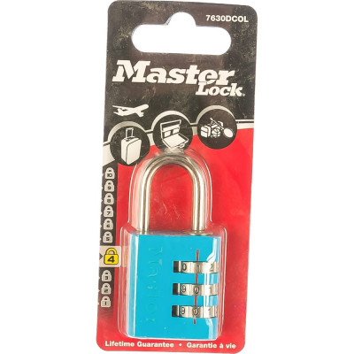 Masterlock кодовый навесной замок 7630eurdcol