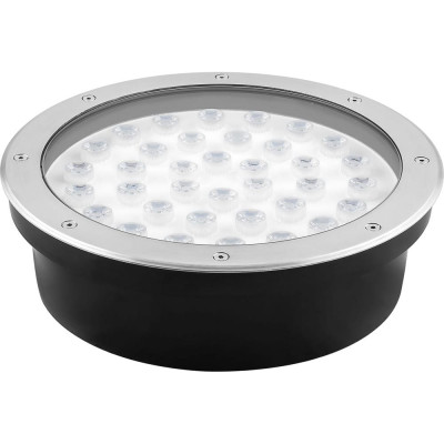 FERON SP2708 Светильник тротуарный, 24LED холодный белый, 24W 250*H90mm, IP67 32137