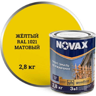 Грунт-эмаль Goodhim novax 39788