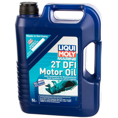 LIQUI MOLY П/с. мот.масло д/водн.техн. Marine 2T DFI Motor Oil 5лМ 25063
