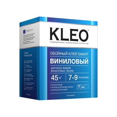 Kleo клей для виниловых обоев, сыпучий 021 smart 7-9p