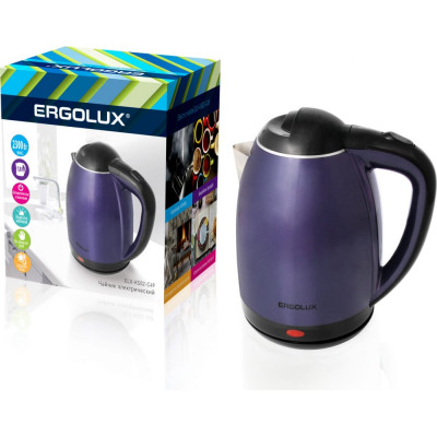 Ergolux elx-ks02-c49 сине-черный чайник 13123