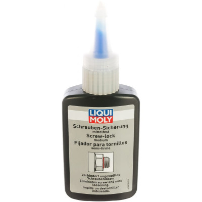 LIQUI MOLY Ср-во д/фиксации винтов /ср.фикс./ Schrauben-Sicherung mittelfest /0,05л/ 3802
