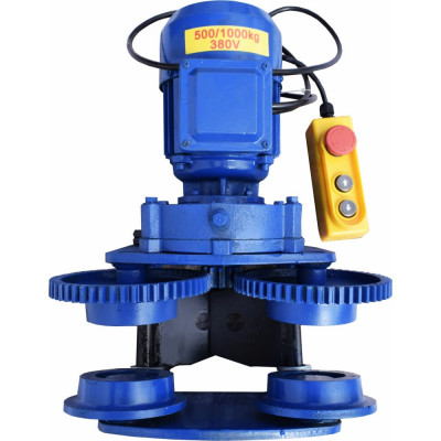 Euro-lift каретка электрическая для лебедки kcd 500/1000 кг, 100/50 м, u=380 в 00022815