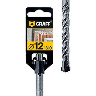 GRAFF Сверло по бетону 12*250*310 SDS-plus GSPD12310 / 6212310