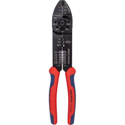 Knipex ИНСТРУМЕНТ для опрессовки кабельных наконечников KN-9722240