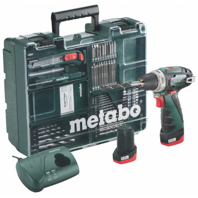 Аккумуляторный винтоверт Metabo PowerMaxx BS Basic Set 600080880