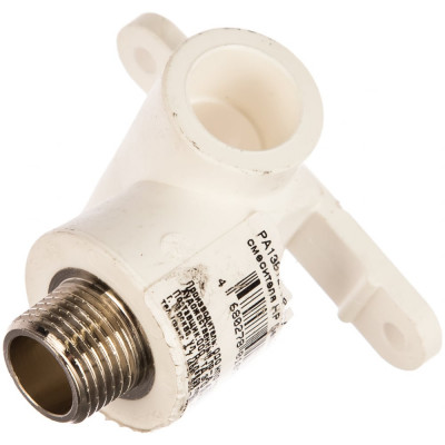 PRO AQUA PP-R Уголок байпасный для смесителя НР Белый 20-1/2 PA13812b