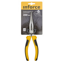 Inforce Профессиональные длинногубцы 200 мм 06-18-07