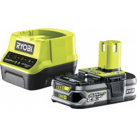 Ryobi ONE+ Li-Ion аккумулятор 2.5Aч + зарядное устройство RC18120, RC18120-125 5133003359