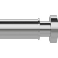 IDDIS Карниз для ванной комнаты, 110-200 см, глянц. хром, 030A200I14
