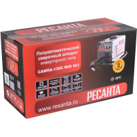 Сварочный полуавтомат Ресанта САИПА-135С MIG 5в1 65/7
